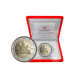  2 Eur pièce PROOF The 750th Anniversary of the death of St. Thomas Aquinas, Vatican 2024 (avec certificat)