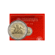 2 Eur moneta kortelėje Šv. Tomo Akviniečio mirties 750-metis, Vatikanas 2024 (su sertifikatu)