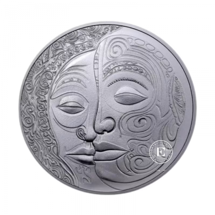 1 oz (31.10 g) silbermünze Maori, Niue 2024