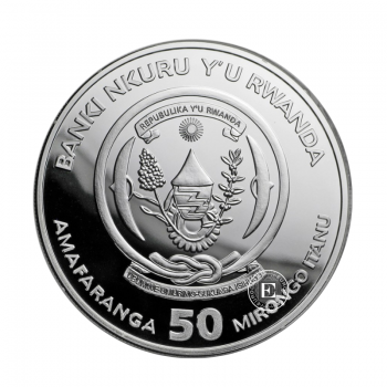 1 oz (31.10 g) sidabrinė moneta Nautical Ounce - HMS Victory, Ruanda 2025