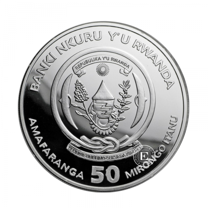 1 oz (31.10 g) silver coin Nautical Ounce - HMS Victory, Rwanda 2025