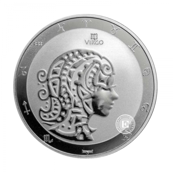 1 oz (31.10 g)  Silbermünze  Zodiac Series - Virgo, Tokelau 2022
