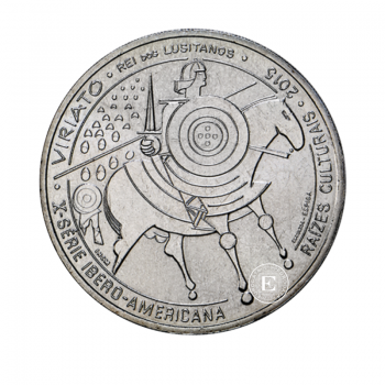 7.5 Eur moneta Viriato, Portugalija 2015