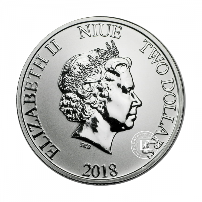 1 oz (31.10 g) silbermünze Star Wars - Stormtrooper, Niue 2018