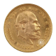 10 Guilders (6.05 g) gold coin Willem III, Netherlands (random year)