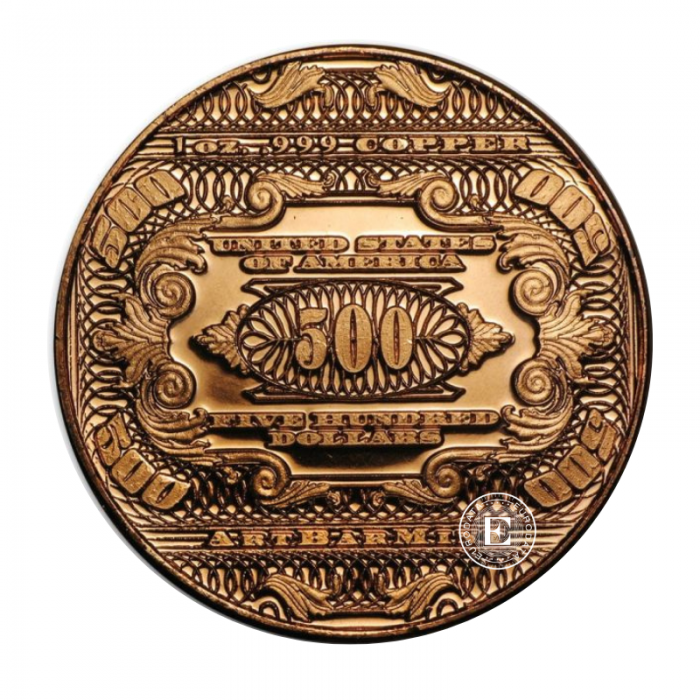 1 oz (31.10 g) varinė moneta William McKinley, JAV (atsitiktiniai metai)