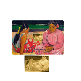 1/1000 oz sztabka złota Paul Gauguin Paintings – Tahitian Women on the Beach, Czad