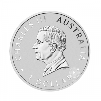 1 oz (31.10 g) sidabrinė moneta Wombat, Australija 2024