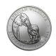 1 oz (31.10 g) sidabrinė moneta Afrikos laukinė gamta - Dramblys, Zambija 2001