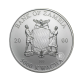 1 oz (31.10 g) pièce d'argent Elephant, Zambie 2000
