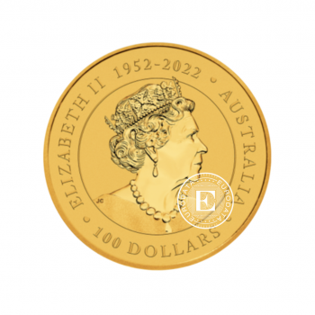 1 oz (31.10 g) auksinė moneta Kengūra, Australija 2023