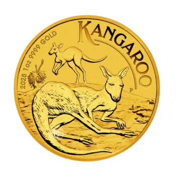 1 oz (31.10 g) auksinė moneta Kengūra, Australija (atsitiktiniai metai)