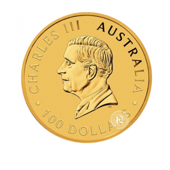 1 oz (31.10 g) pièce d'or  Kangaroo, Australie 2024