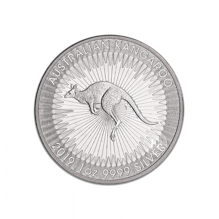 1 oz (31.10 g) pièce d'argent Kangaroo, Australie 2019