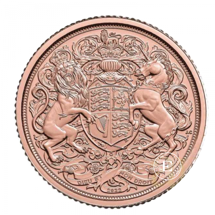 1.84 g souverain Roi Charles III, Grande-Bretagne 2022