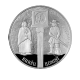 5 Eur (22 g) sidabrinė PROOF moneta Kuršių karaliai, Latvija 2018