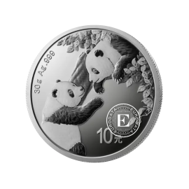 30 g silver coin Panda, China 2023