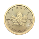 1/4 oz (7.78 g) auksinė moneta Klevo lapas, Kanada 2024