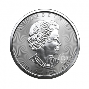 1 oz (31.10 g) pièce d'argent Maple Leaf, Canada 2020