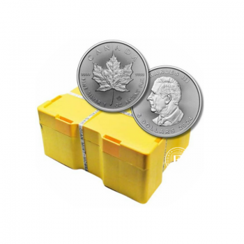 1 oz  silver coin Maple Leaf, Canada 2024 (Monster box)