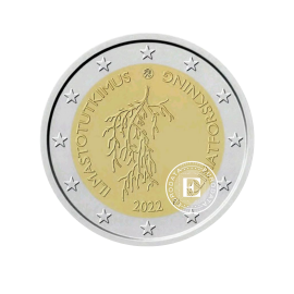 2 Eur Münze Climate research, Finnland 2022