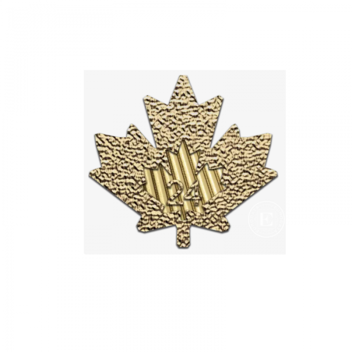 1/4 oz (7.78 g) Goldmünze Maple Leaf, Kanada 2024