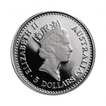 1/20 oz (1.55 g) pièce de platine Koala, Australie (random year)