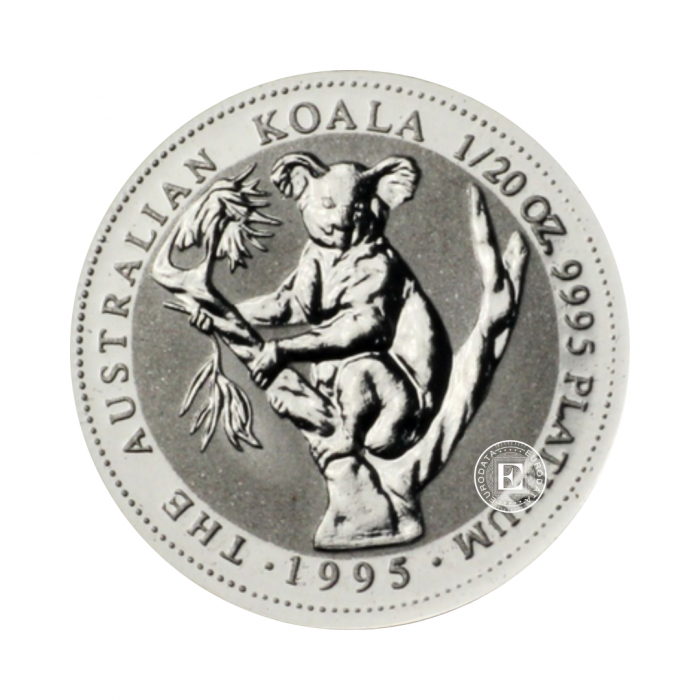 1/20 oz (1.55 g) platynowa moneta Koala, Australia (random year)