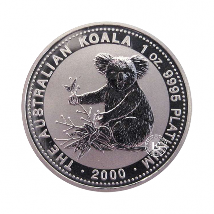 1 oz (31.10 g) Platinmünze Koala, Australien (mix Jahr)