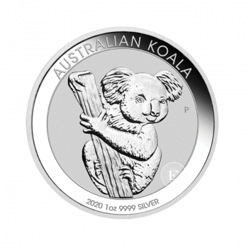 1 oz (31.10 g) silver coin Koala, Australia 2020