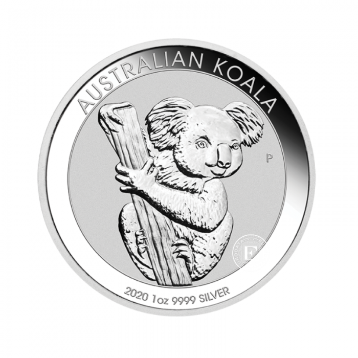 1 oz (31.10 g) silbermünze Koala, Australia 2020