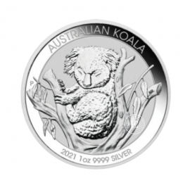 1 oz (31.10 g) silbermünze Koala, Australien 2021