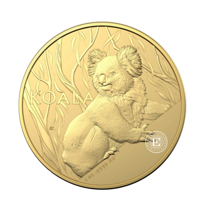 1 oz (31.10 g)  pièce de or Koala, Australie 2024