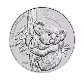 1 oz (31.10 g)  Silbermünze Koala,  Australien 2024
