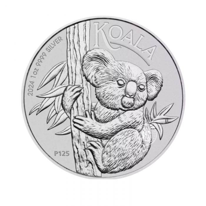 1 oz (31.10 g)  silver coin Koala, Australia 2024