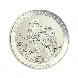 1 kg srebna moneta Kookaburra, Australia, 2013