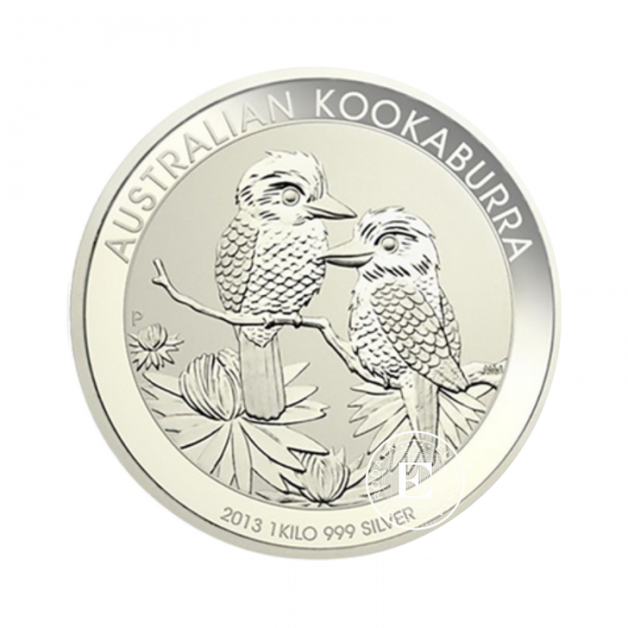 1 kg srebna moneta Kookaburra, Australia, 2013