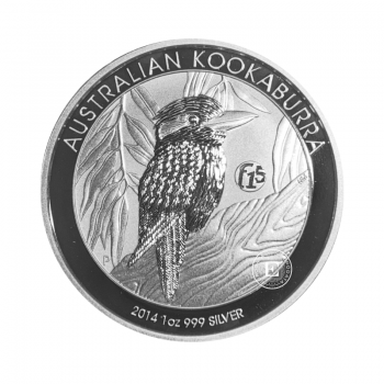 1 oz (31.10 g) pièce d'argent Kookaburra, Australia 2014