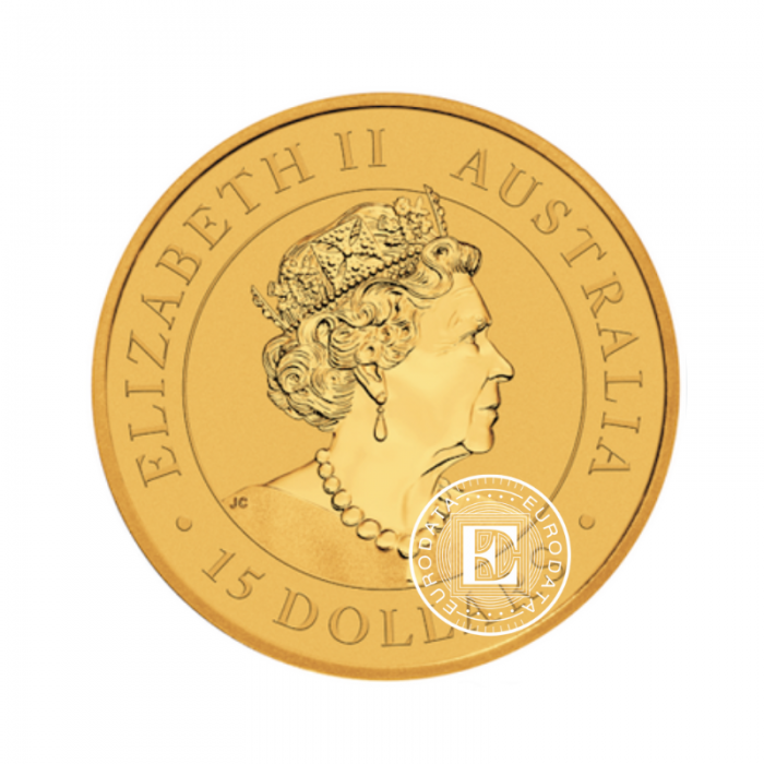1/10 oz (3.11 g) pièce d'or de Kookaburra, Australie 2023