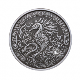 1 oz (31.10 g) srebrna moneta Seahorse, Samoa 2023
