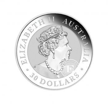 1 kg srebrna moneta Kookaburra, Australia 2023