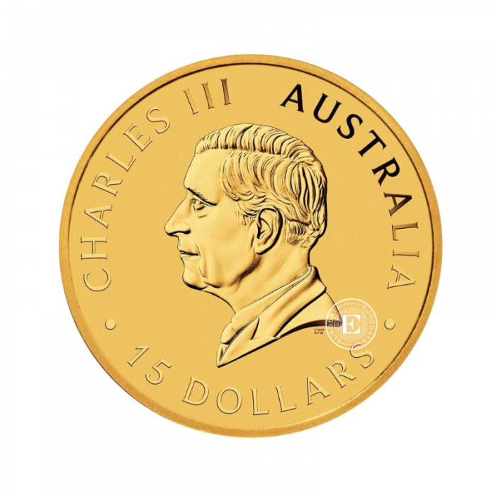 1/10 oz (3.11 g) złota moneta Kookaburra, Australia 2026