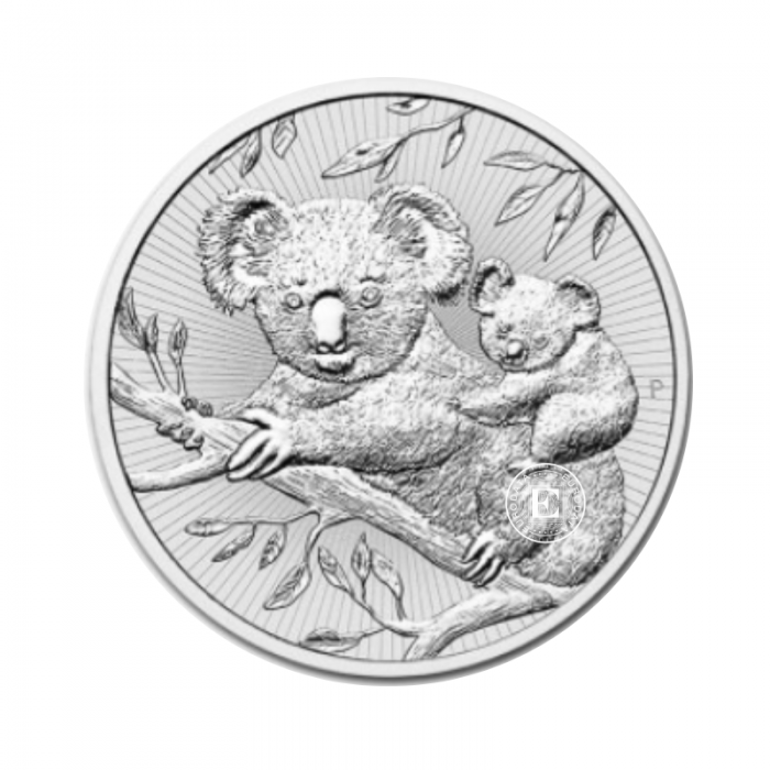 2 oz (62.20 g)  silver coin Next Generation - Koala, Australia 2018