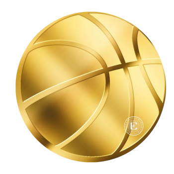 1/1000 oz  złota moneta Basketball, Czad