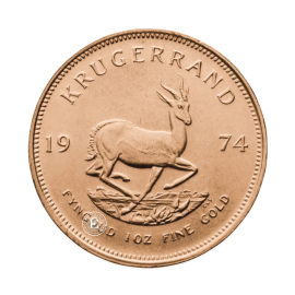 1 oz Krugerrand Pietų Afrika investicinė aukso moneta 917 (atsitiktiniai metai)