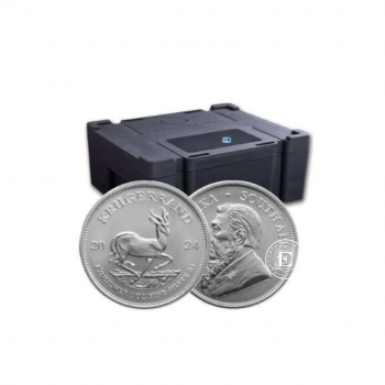 1 oz sidabrinių monetų Krugerrand, Pietų Afrikos Respublika 2024 (Monster box)