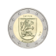 2 Eur moneta Kurzeme, Łotwa 2017