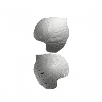 5 Eur (18.13 g)  srebrna PROOF Linded leaf, Łotwa 2020