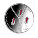 1 Lat  (31.47 g) silbermünze PROOF  Declaration of Independence, Lettland 2010