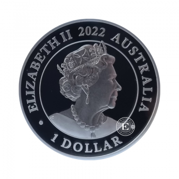 1 oz (31.10 g) sidabrinė moneta Gulbė, Australija 2022